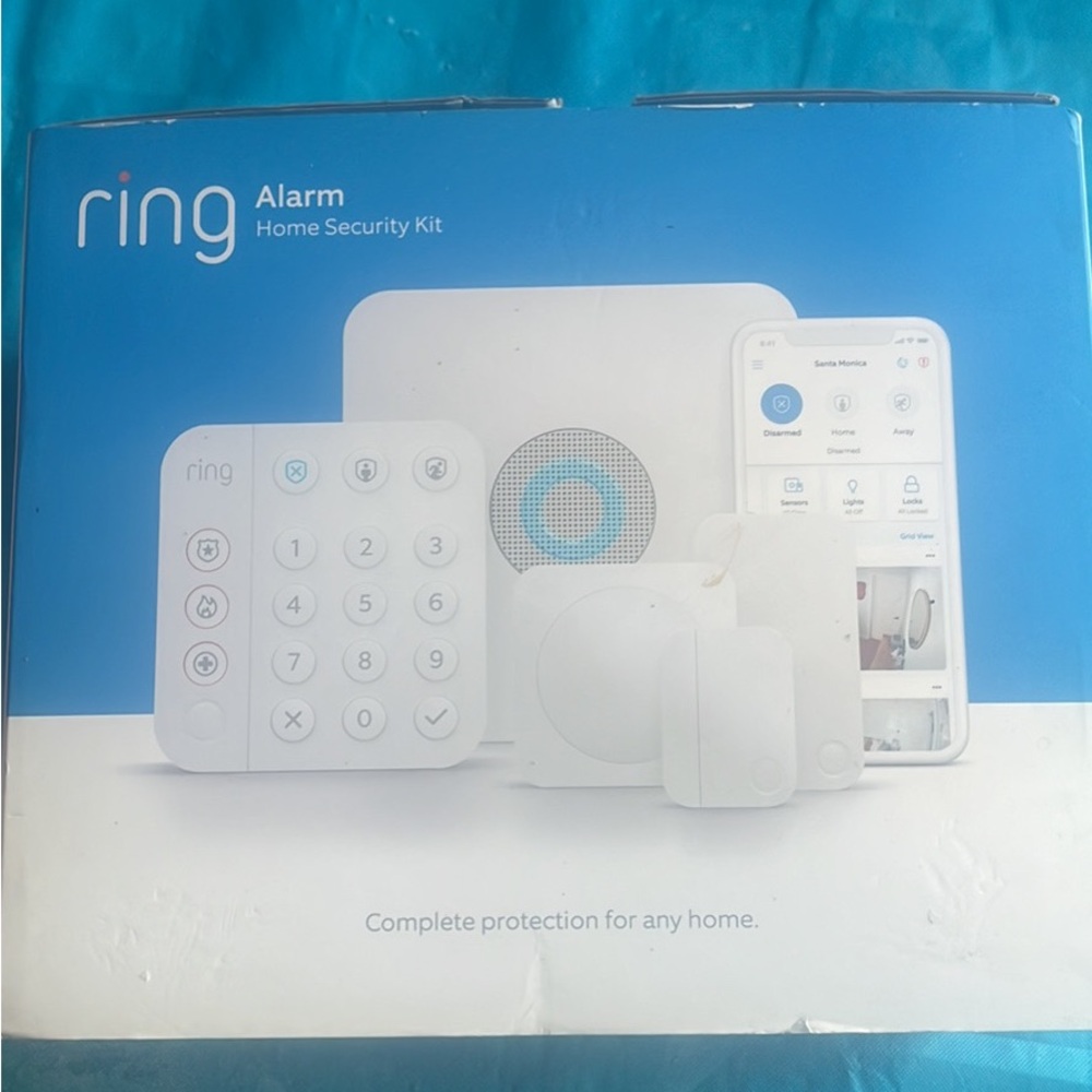 NEW RING alarm home security 8pc kit